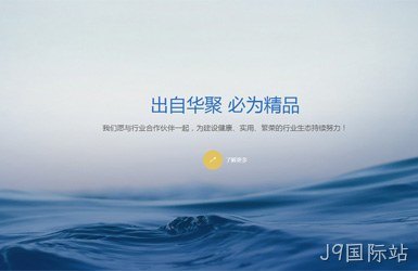 华聚科仪网站设计案例