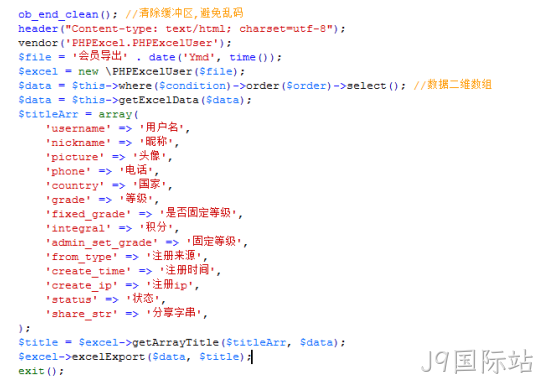 PHPExcel